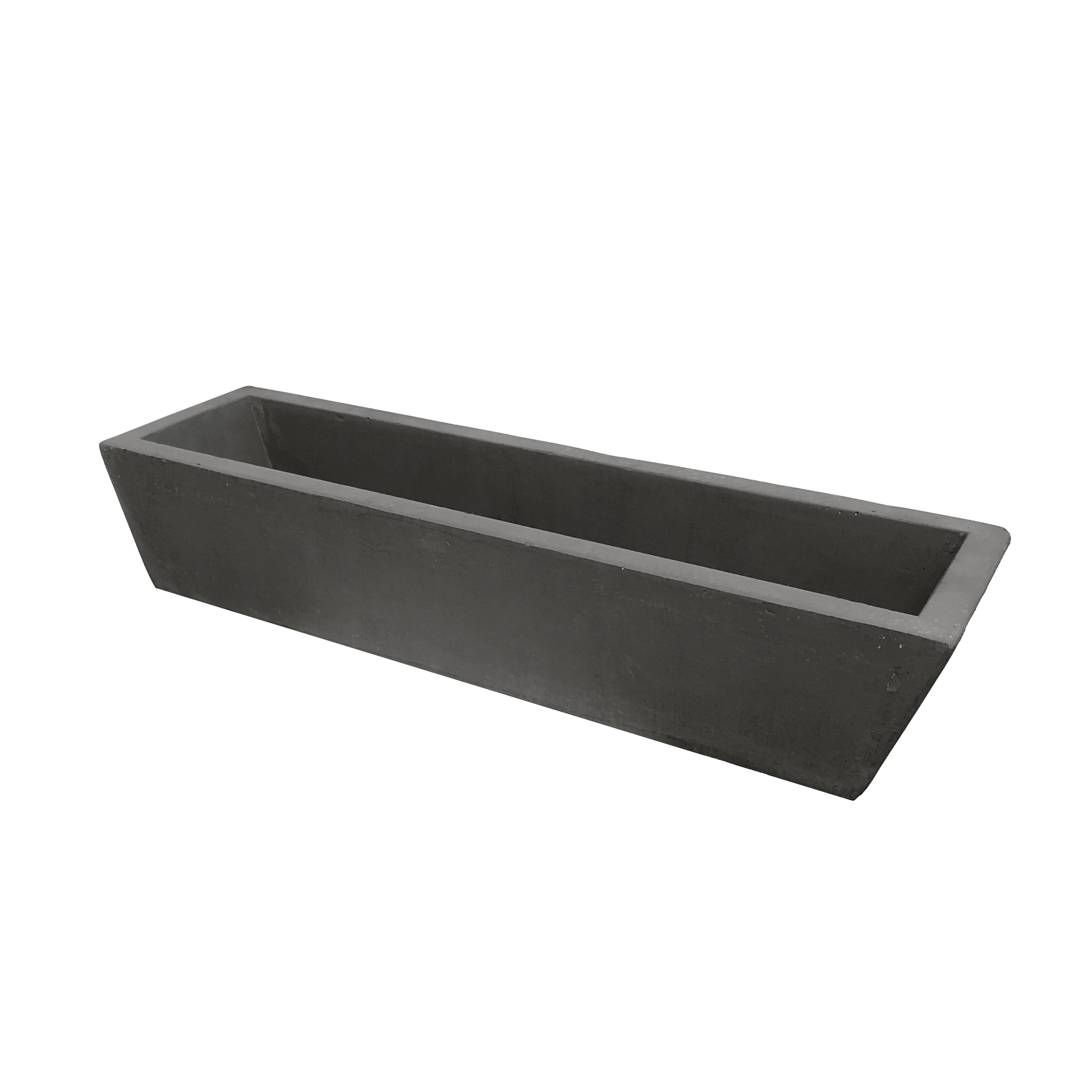 Contemporary Stonecast Long Trough Planter 30