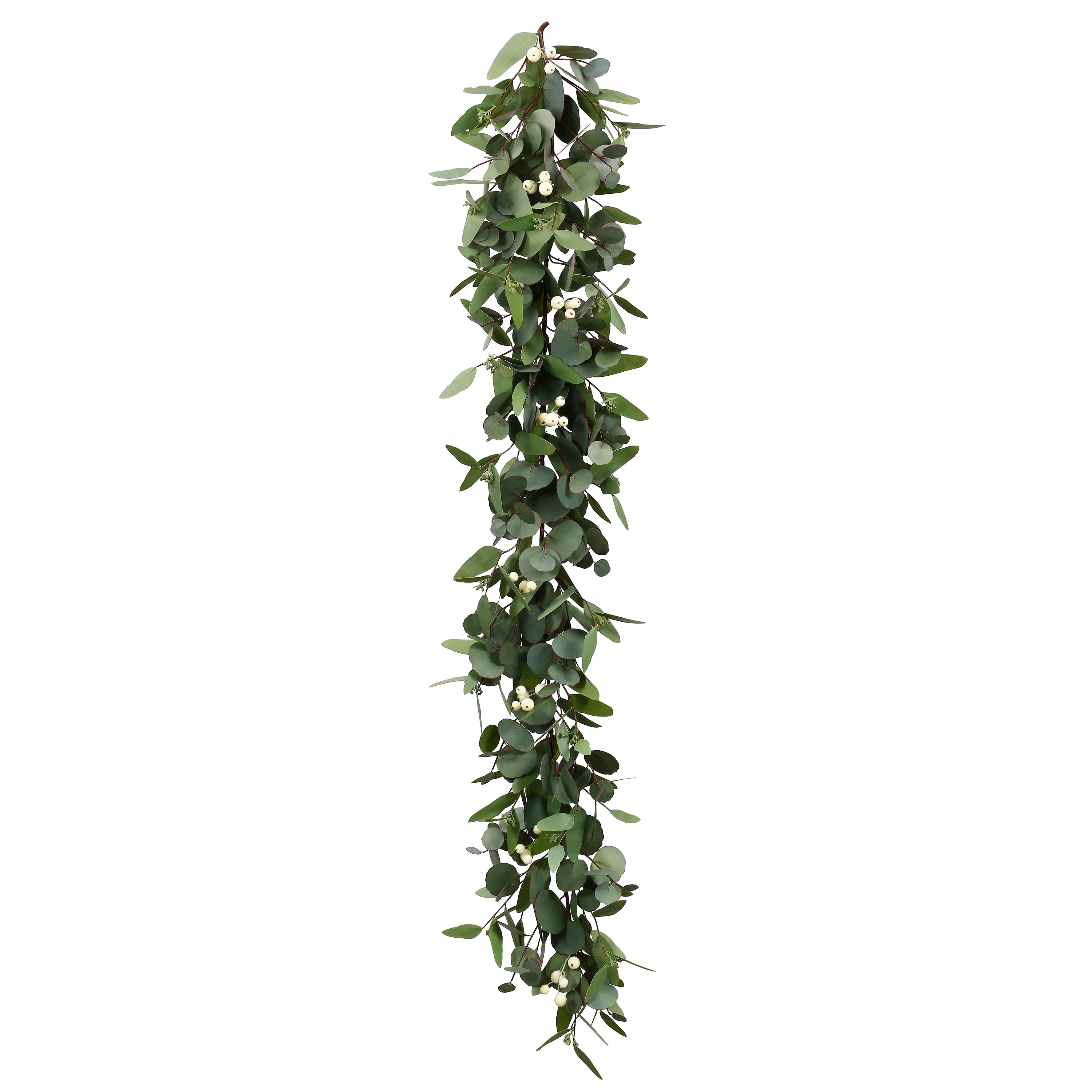 Seeded Round Eucalyptus Garland 5-ft | Winward Home